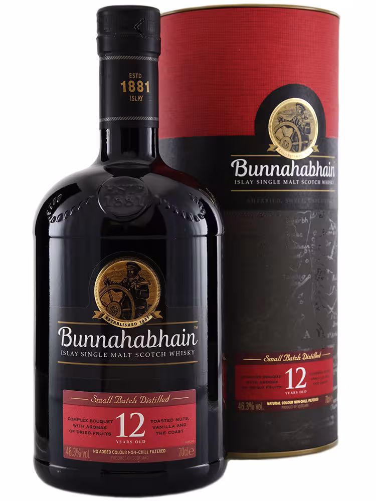 Bunnahabhain 12 Year Old 46.3% 70cl