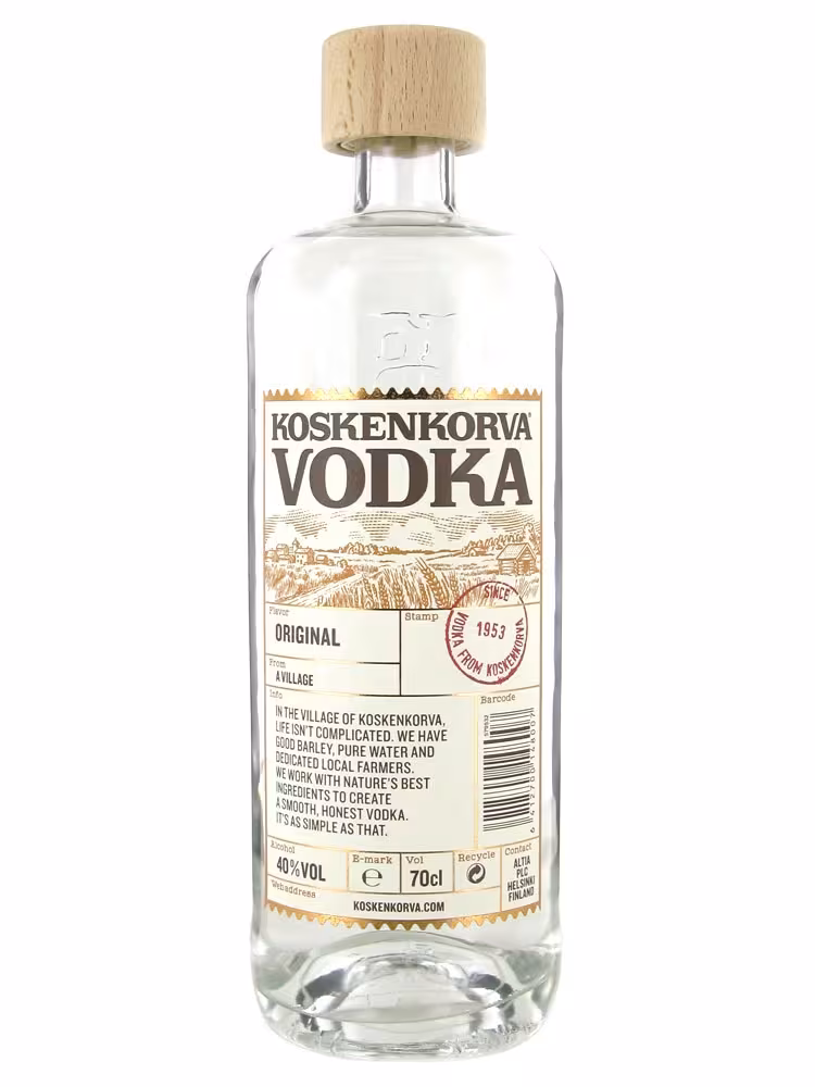 Koskenkorva Vodka 40% 70cl