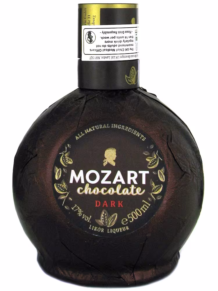 Mozart Dark Chocolate Liqueur 17% 50cl