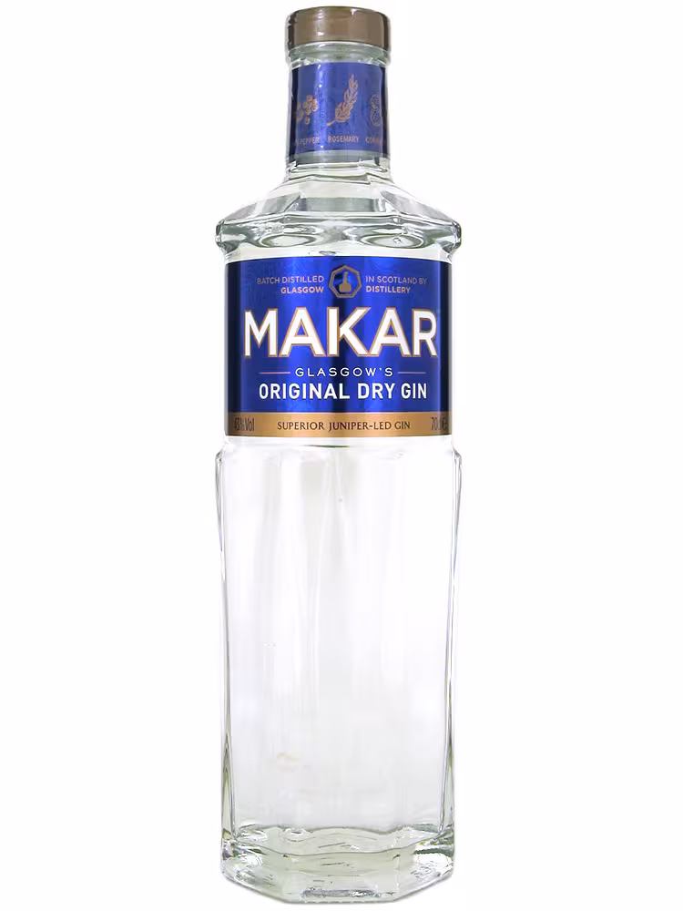 Makar Glasgow Gin 43% 70cl