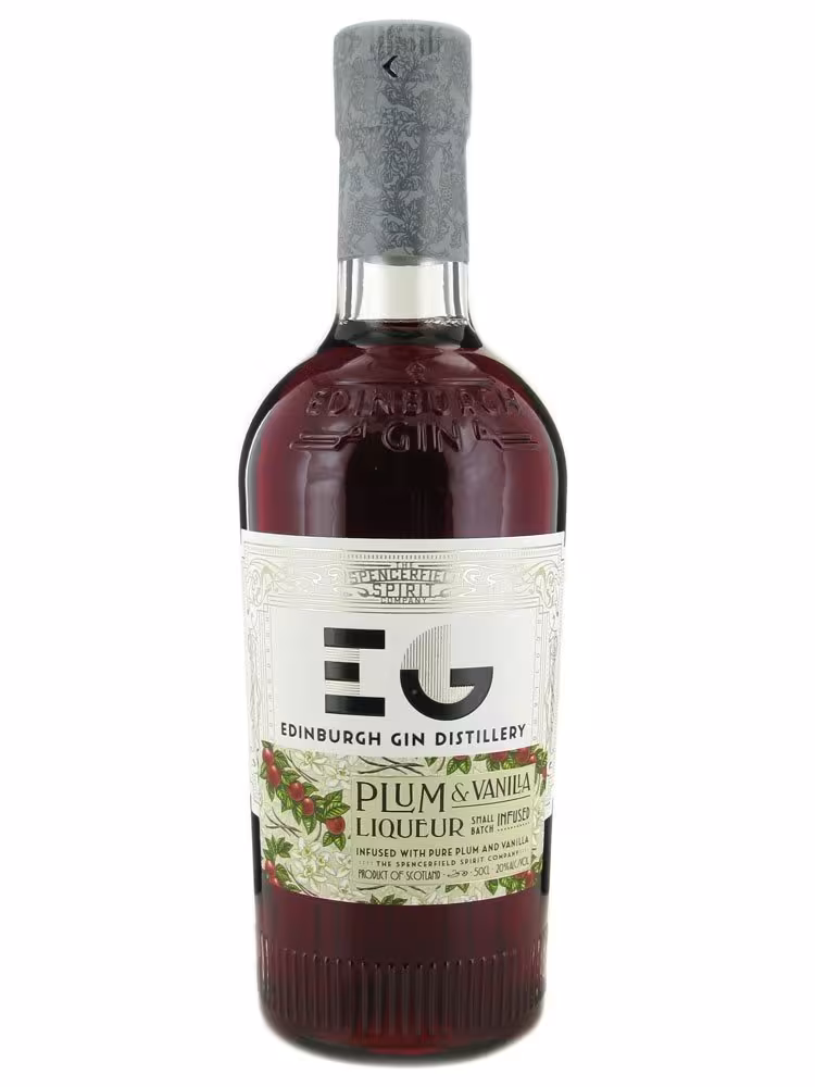 Edinburgh Gin Plum and Vanilla Liqueur 20% 50cl