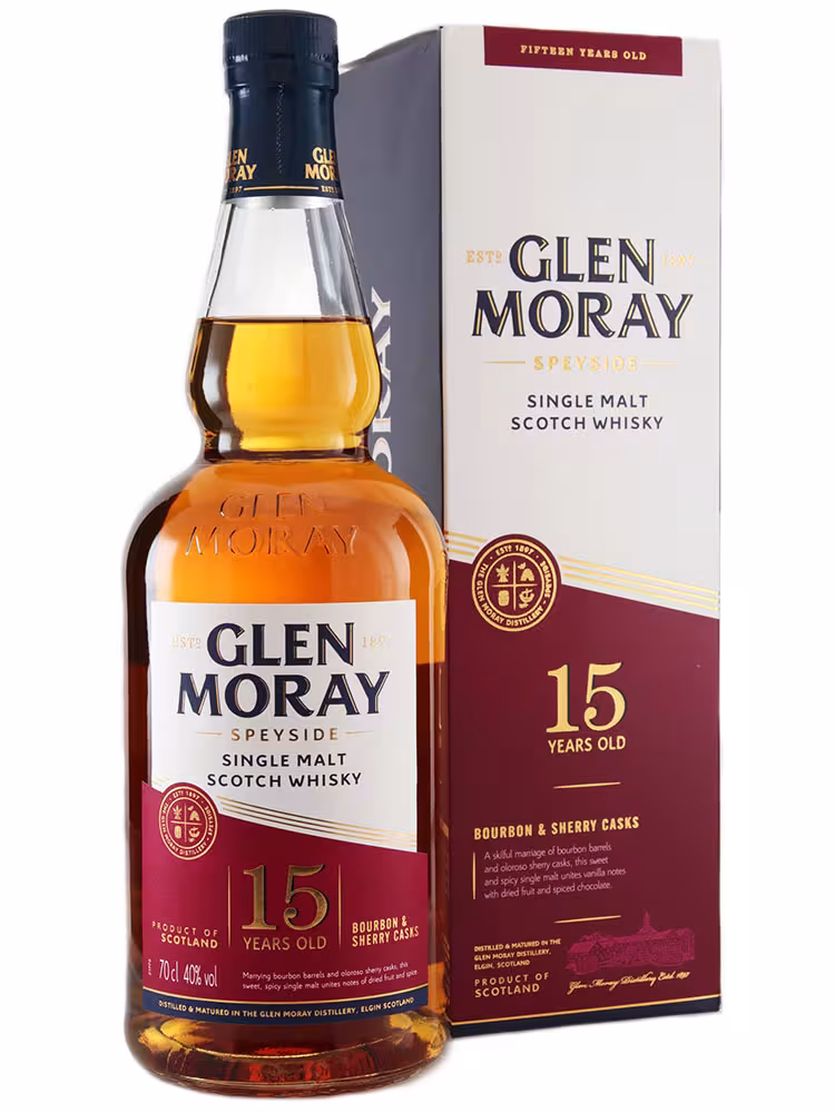 Glen Moray 15 Year Old 40% 70cl