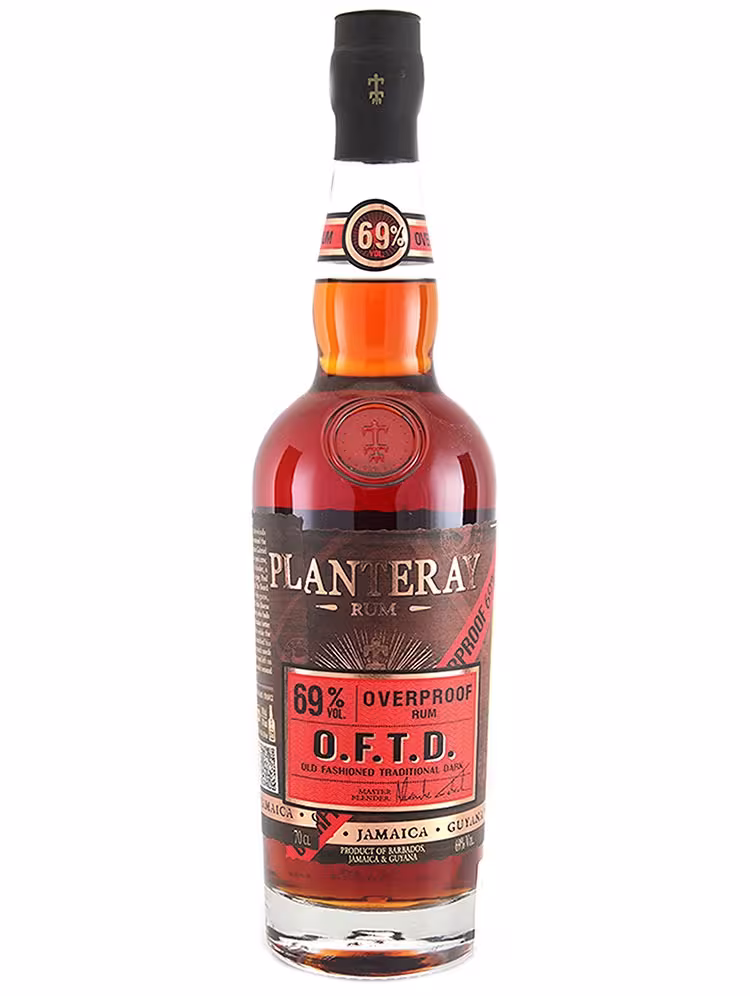 Planteray OFTD Overproof Rum 69% 70cl