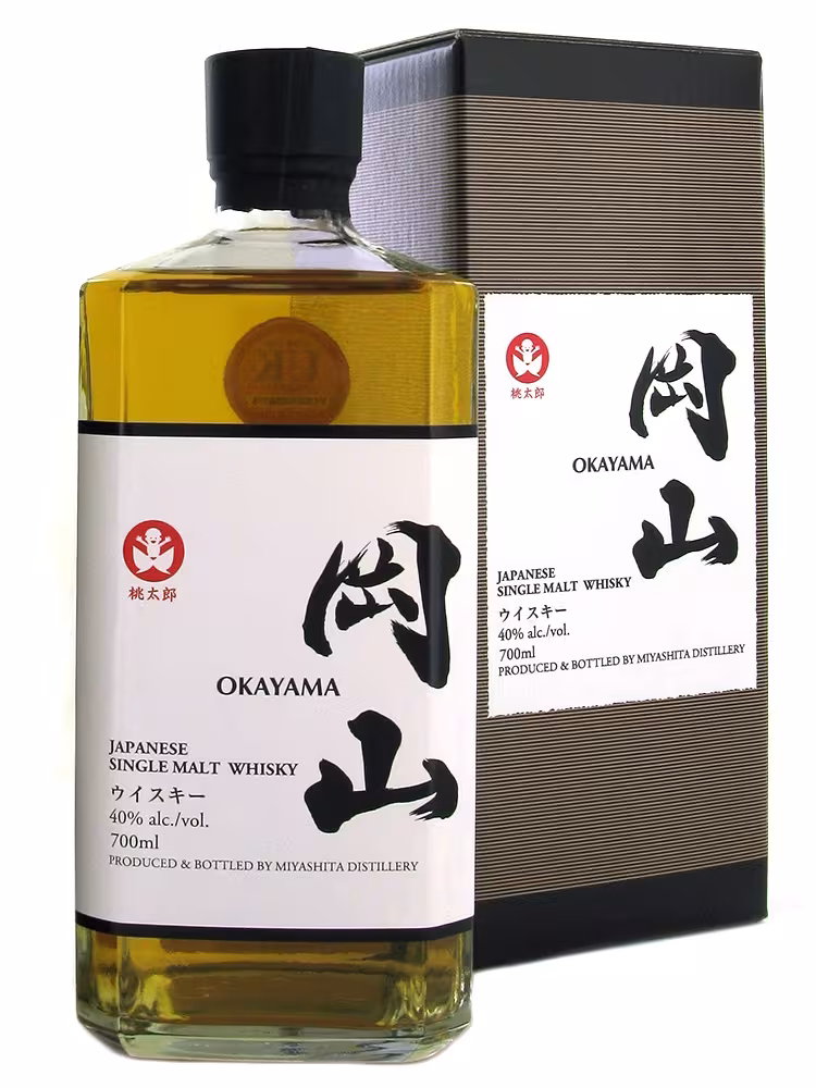 Okayama Single Malt Japanese Whisky 40% 70cl