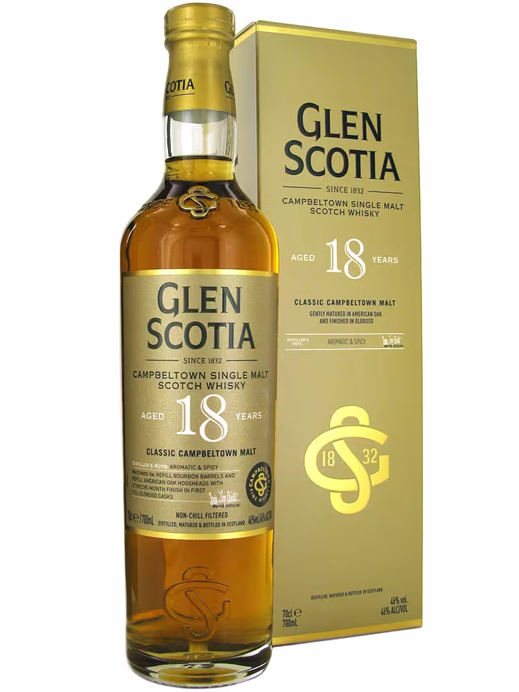 Glen Scotia 18 Year Old 46% 70cl