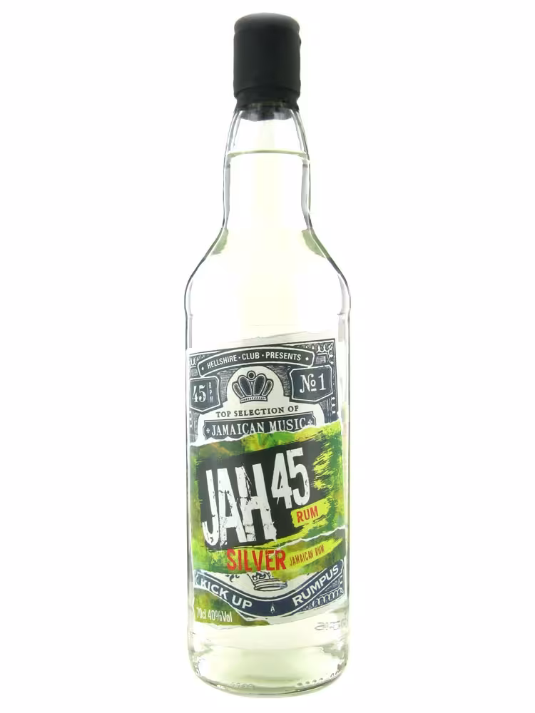 JAH45 Silver Rum 40% 70cl