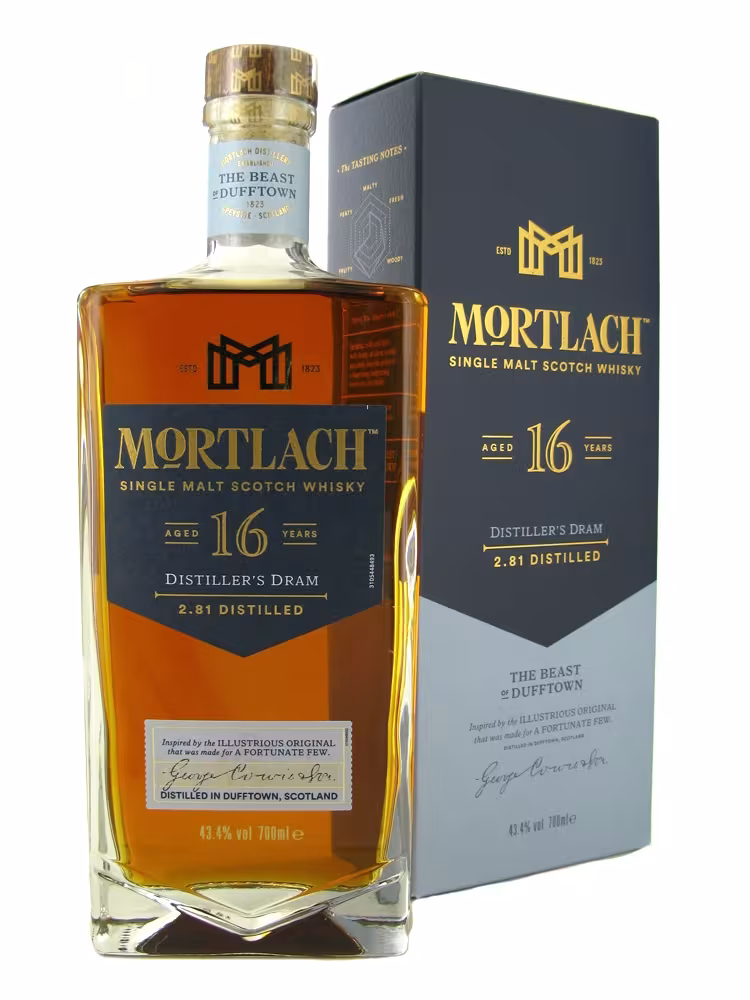 Mortlach 16 Year Old 43.4% 70cl