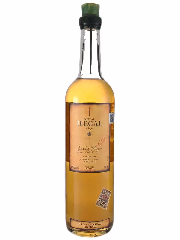 Ilegal Mezcal Anejo 40% 70cl