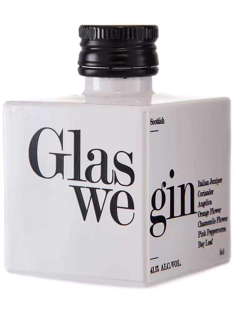 Glaswegin London Dry Gin Miniature 5cl