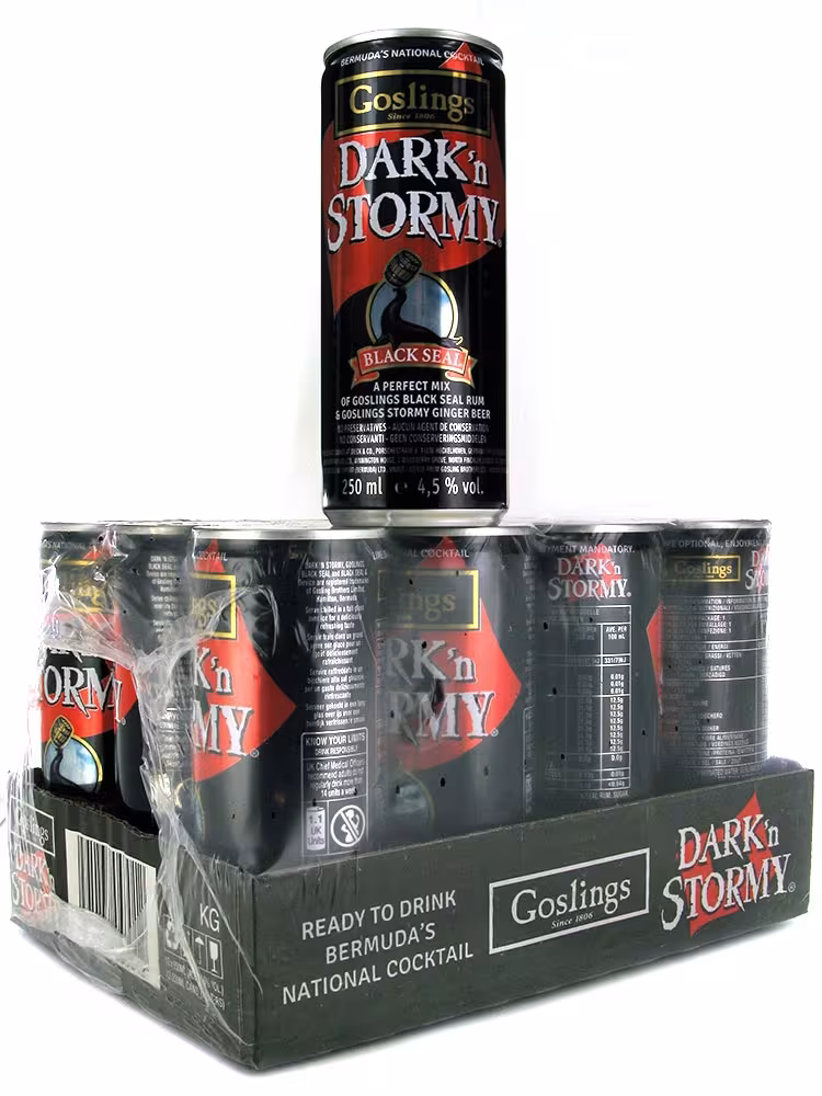 Goslings Dark n' Stormy RTD 4.5% 12x250ml