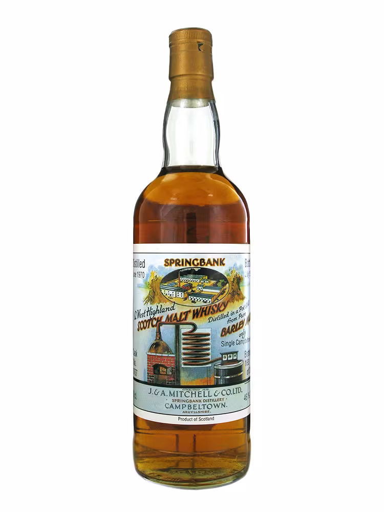 Springbank 1970 Cask #1767 46% 70cl