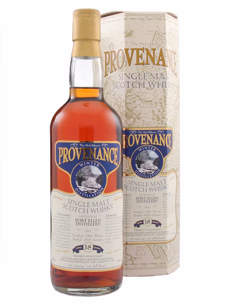 Port Ellen 1981 18 Year Old Provenance 43% 70cl