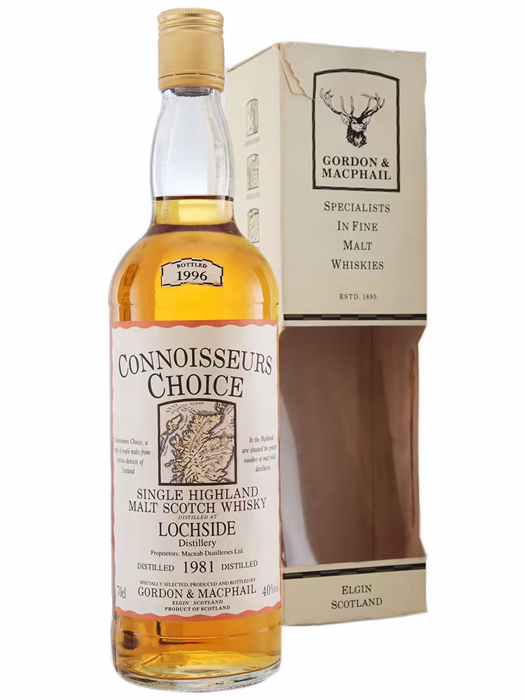 Lochside 1981 Connoisseurs Choice Gordon & MacPhail (Bottled 1996) 40% 70cl