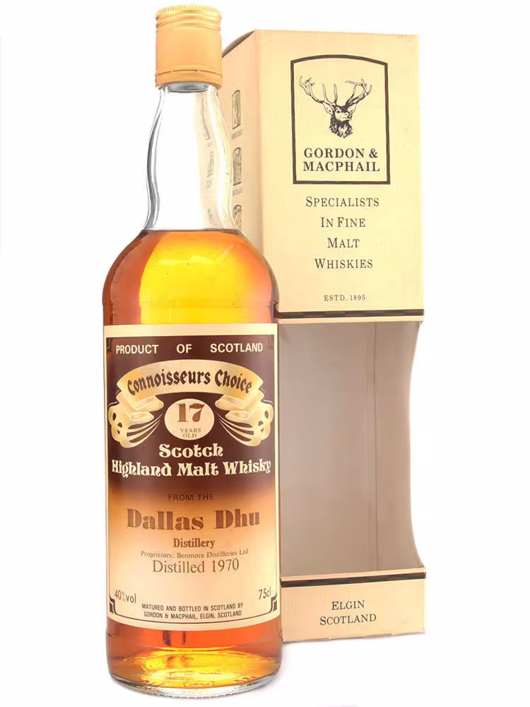 Dallas Dhu 1970 17 Year Old Connoisseurs Choice 40% 75cl