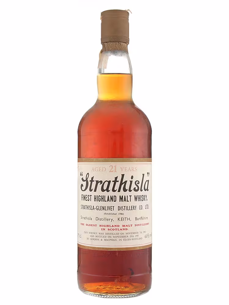 Strathisla 1963 21 Year Old Gordon and MacPhail 40% 75cl