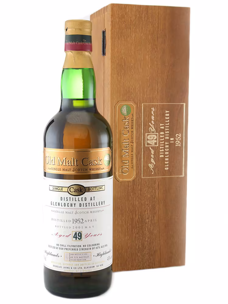 Glenlochy 1952 49 Year Old Douglas Laing CS b.2001 WOODEN BOX 43% 70cl