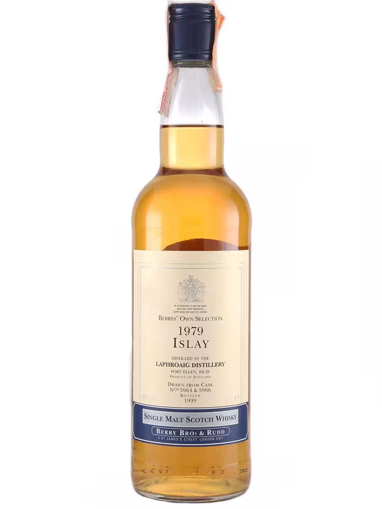 Laphroaig 1979 Berrys Own Selection #5964 #5966 43% 70cl