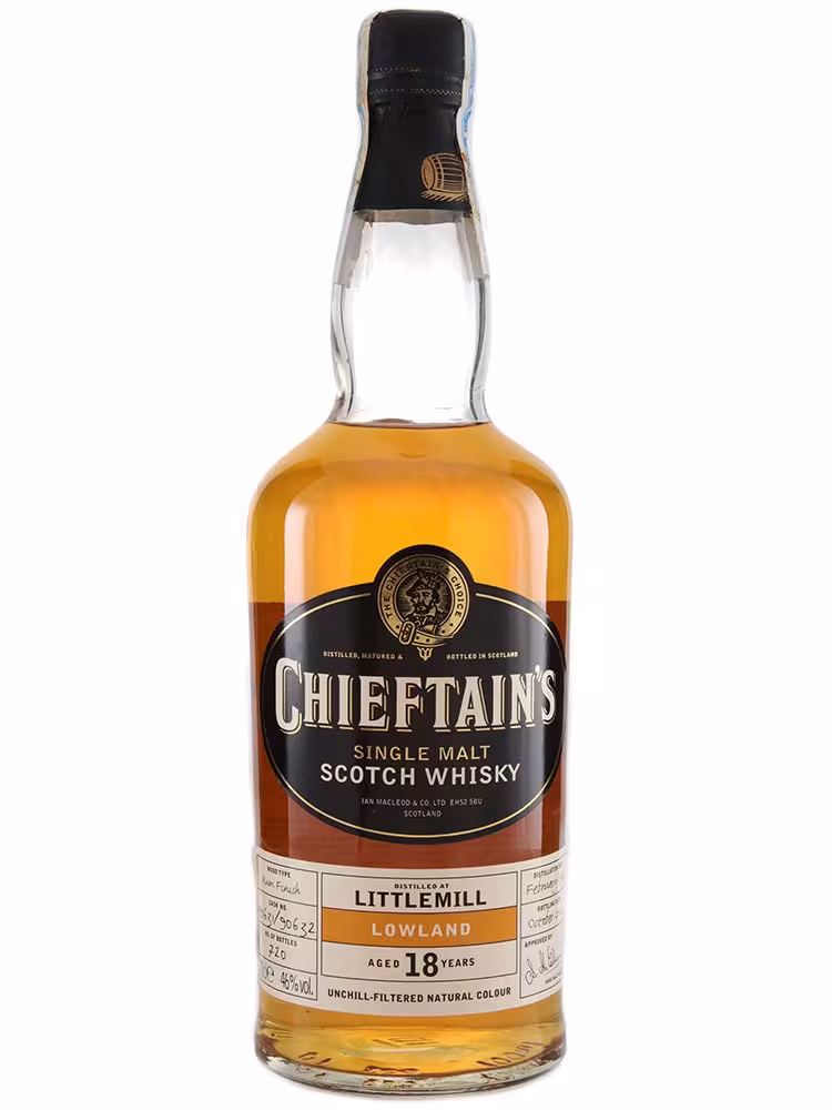 Littlemill 1984 18 Year Old Chieftains Rum Finish #90631/2 46% 70cl