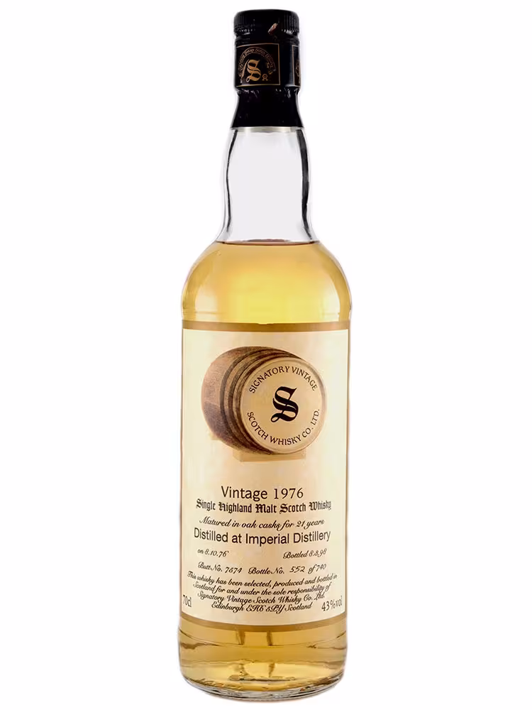 Imperial 1976 21 Year Old Signatory #7574 43% 70cl