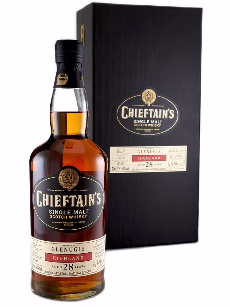 Glenugie 1980 28 Year Old Chieftains #5376 46% 70cl