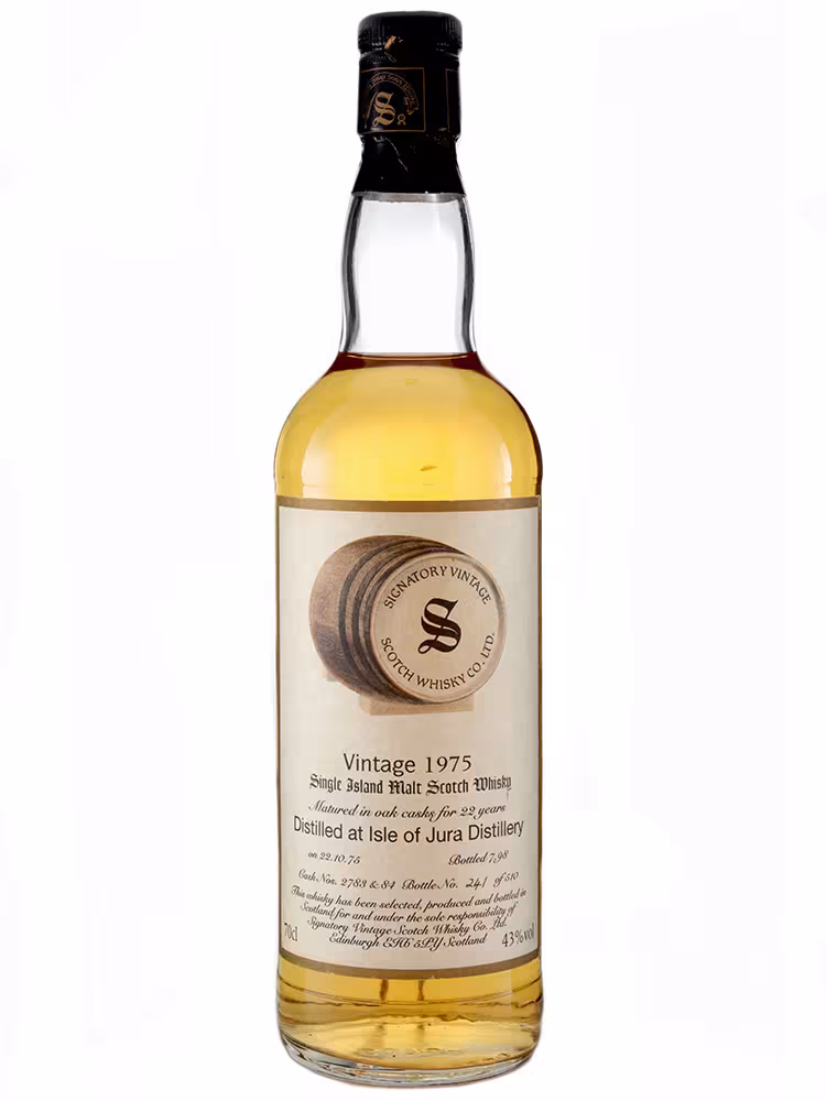 Jura 1975 22 Year Old Signatory #2783/84 43% 70cl