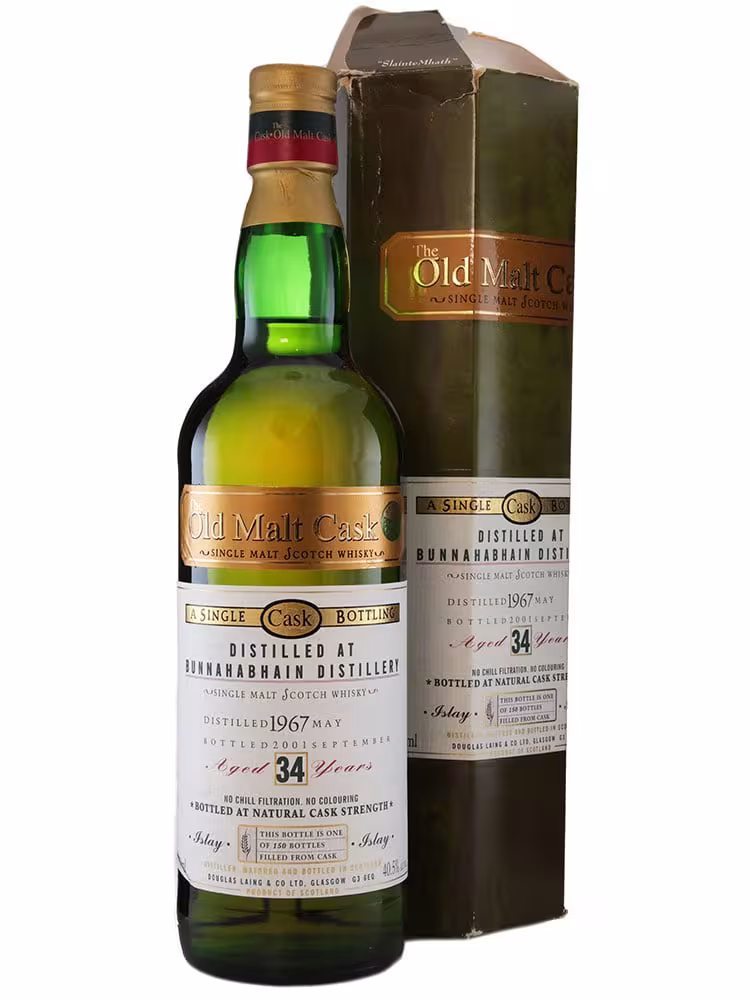 Bunnahabhain 1967 34 Year Old Old Malt Cask 40.5% 70cl