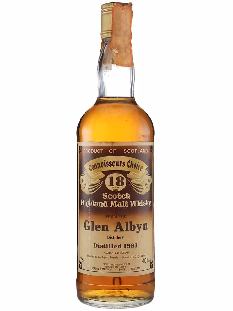 Glen Albyn 1963 18 Year Old Connoisseurs Choice Brown 40% 75cl