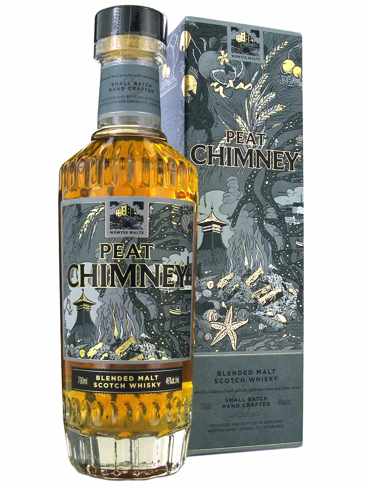 Peat Chimney Wemyss Blended Malt 46% 70cl