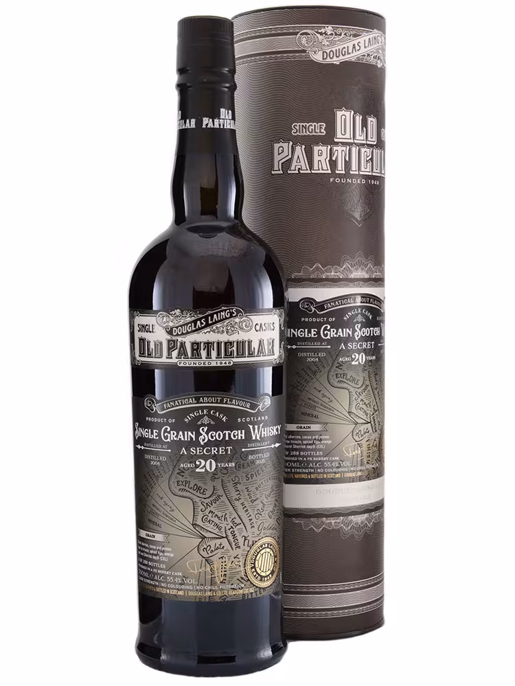 Secret Grain 2004 20 Year Old 'Fanatical About The Flavour' Old Particular PX Sherry Finish 55.4% 70cl
