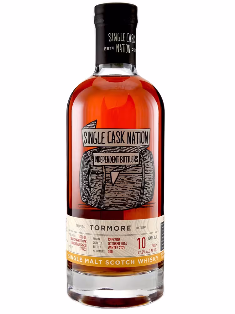 Tormore 2014 10 Year Old Single Cask Nation 57.2% 70cl
