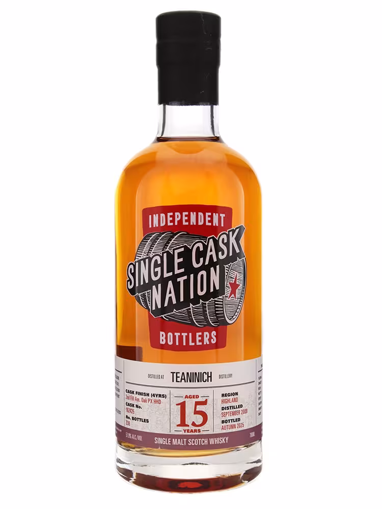 Teaninich 15 Year Old Single Cask Nation 57% 70cl