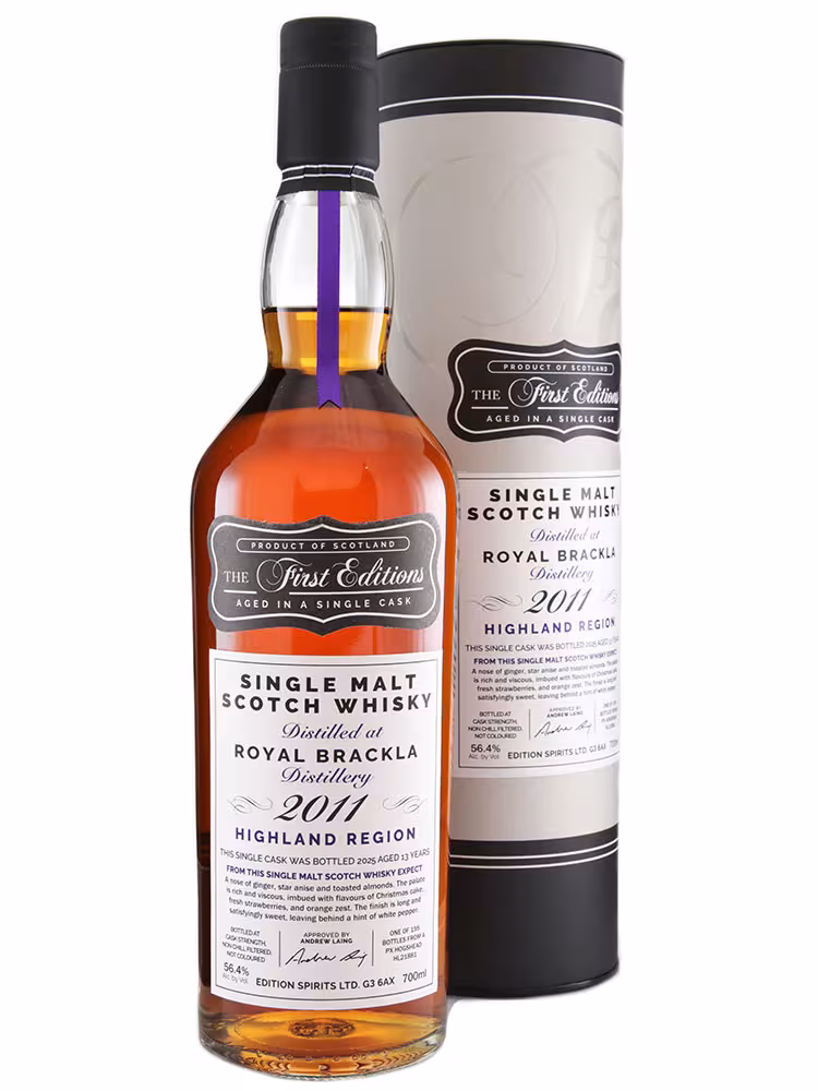 Royal Brackla 13 Year Old First Editions 56.4% 70cl