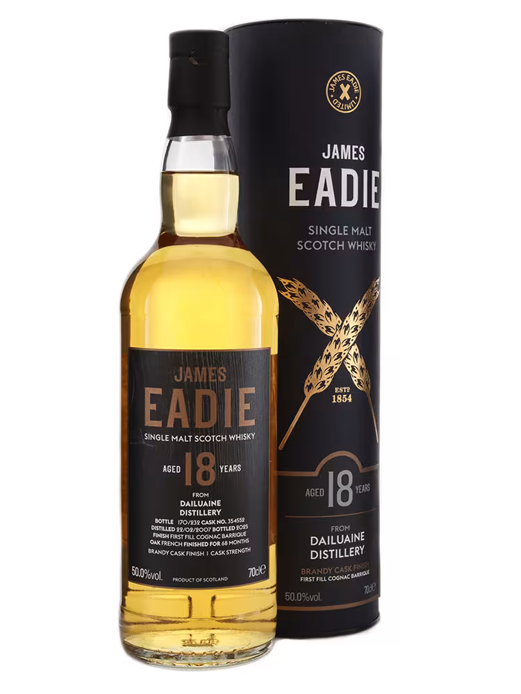 Dailuaine 2007 18 Year Old James Eadie Cognac Finish 50.0% 70cl
