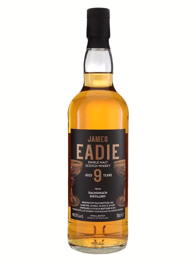 Dalmunach 2016 9 Year Old James Eadie The Golden Cup 46% 70cl