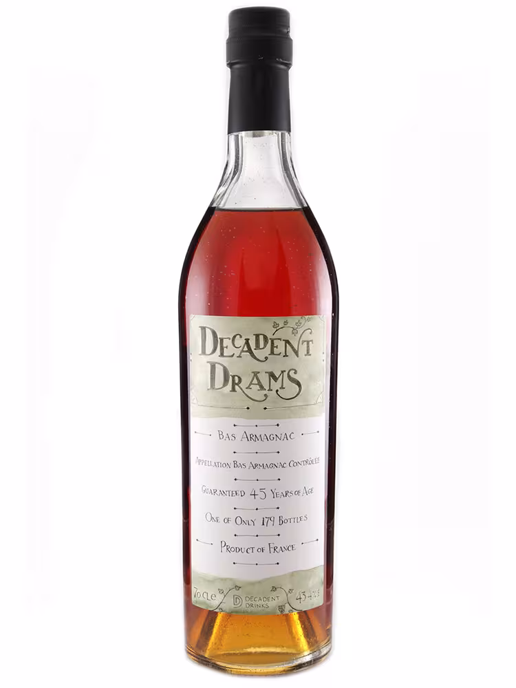 Bas Armagnac 45 Year Old Decadent Drams 43.5% 70cl