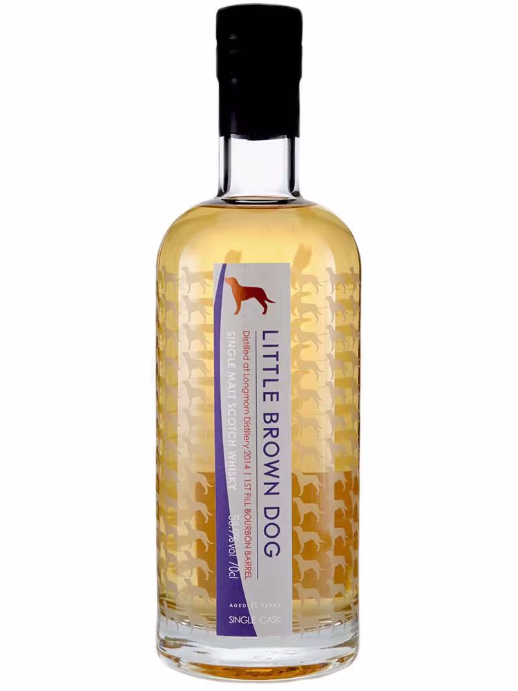 Longmorn 2014 11 Year Old Little Brown Dog 58.9% 70cl