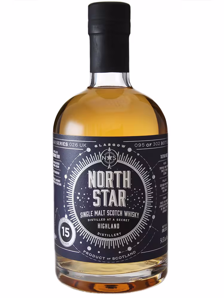 Secret Highland 15 Year Old SMSW North Star Spirits 54.3% 70cl
