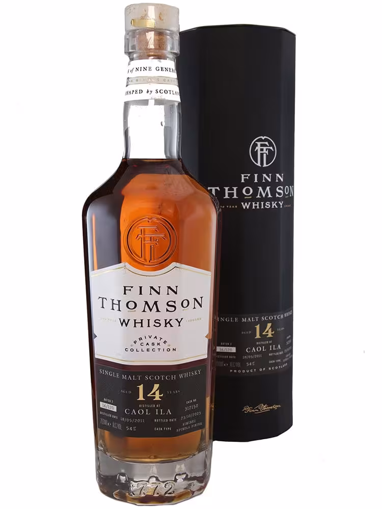 Caol Ila 2011 14 Year Old Finn Thomson Ximenez Spinola Finish 54.7% 70cl