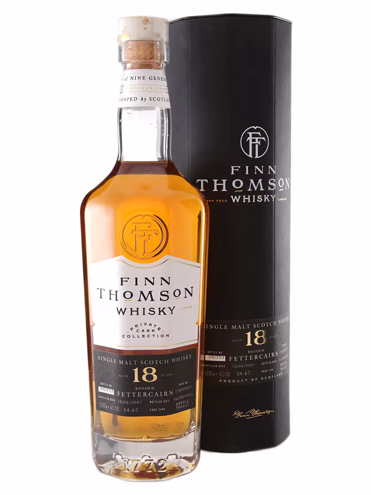 Fettercairn 18 Year Old Finn Thomson Refill Tokaji 54.6% 70cl