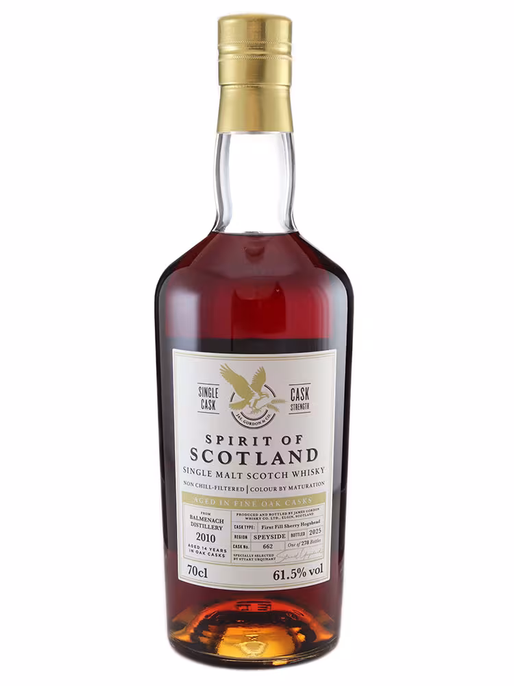 Balmenach 2010 14 Year Old Spirit of Scotland #66257 61.5% 70cl