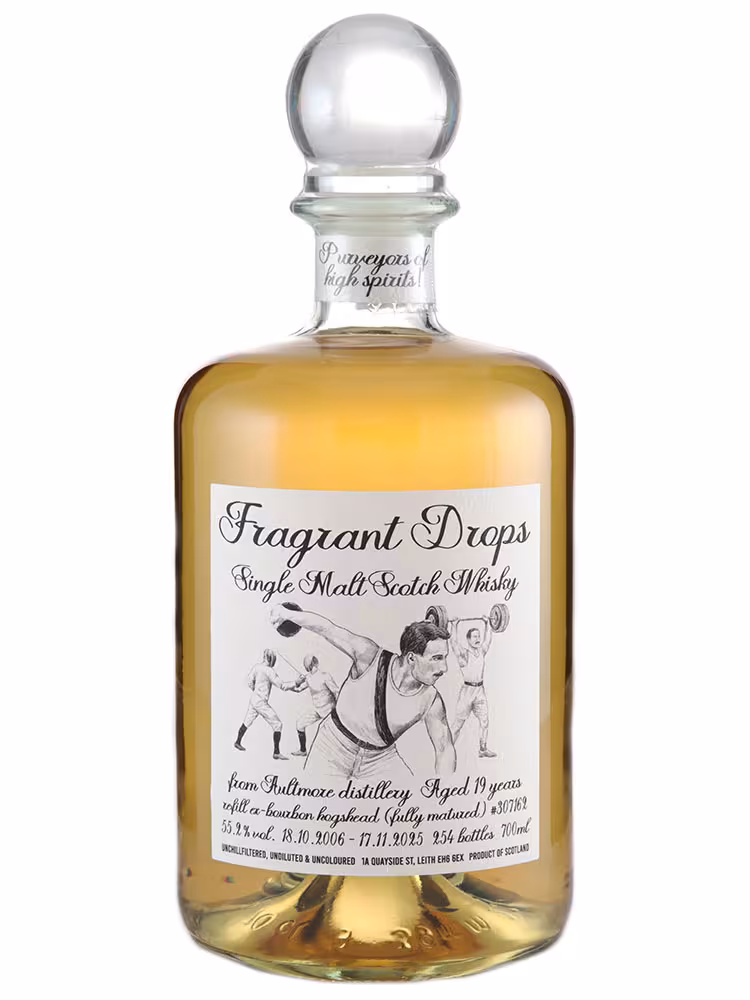 Aultmore 2006 19 Year Old Fragrant Drops Refill Bourbon #307162 55.2% 70cl