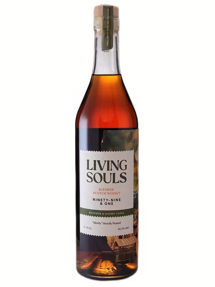 Living Souls 3 Year Old 99&1 Blended Whisky 46.3% 70cl