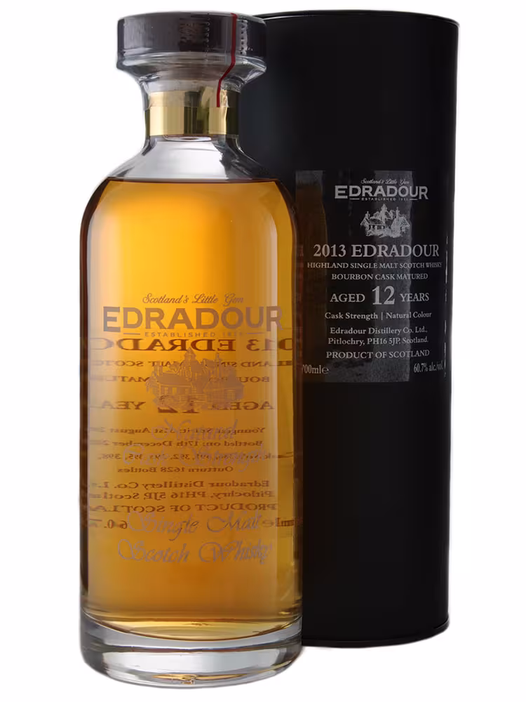 Edradour 2013 12 Year Old FF Bourbon Ibisco 60.7% 70cl