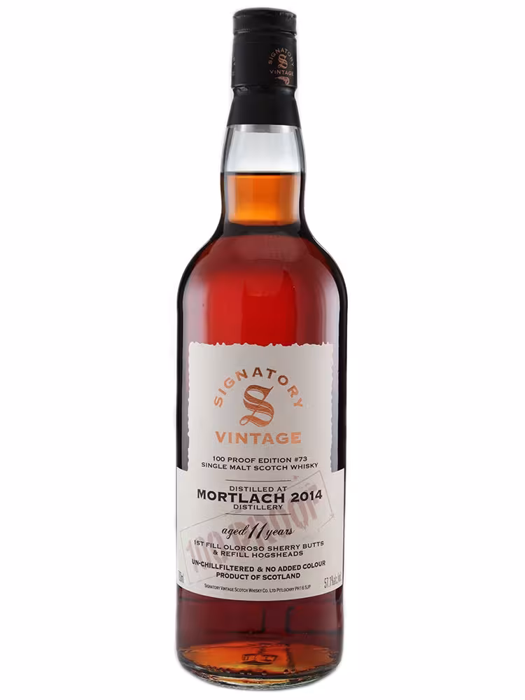 Mortlach 2014 11 Year Old Signatory 100 Proof #73 57.1% 70cl