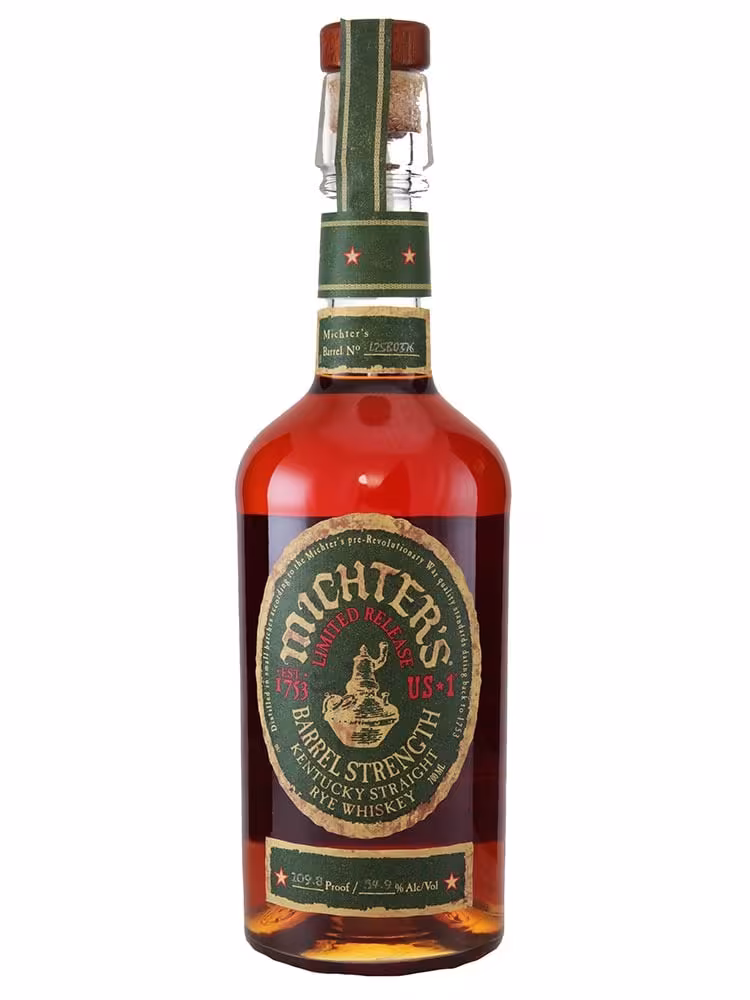 Michters Barrel Strength Rye 2025 54.9% 70cl