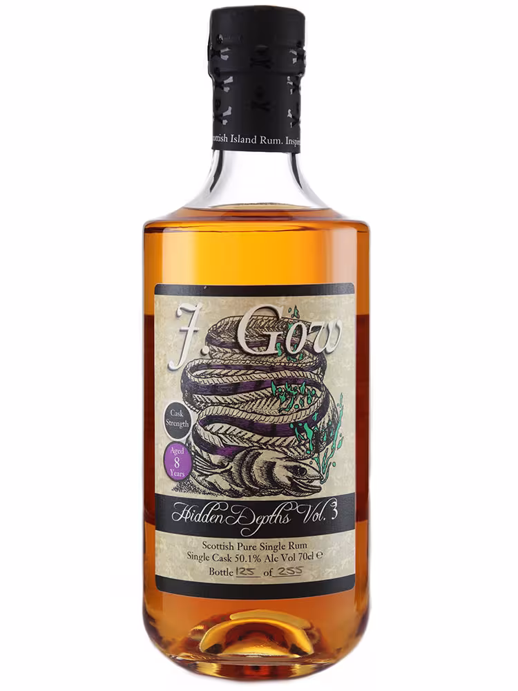 J Gow 8 Year Old Hidden Depths Vol.3 50.1% 70cl