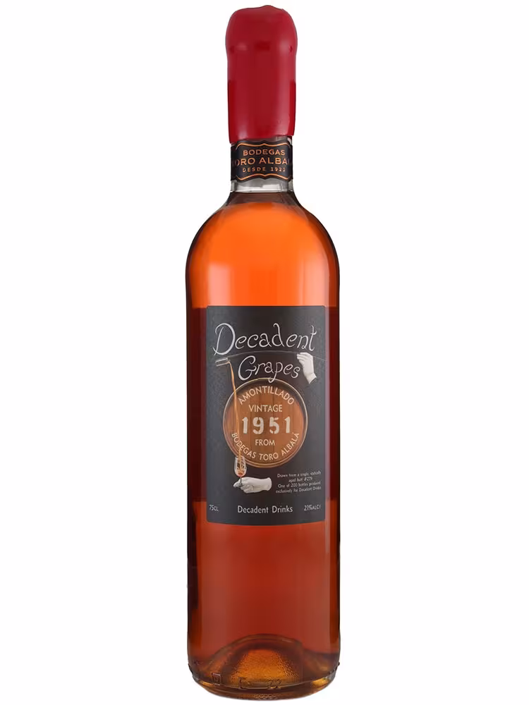 Amontillado 1951 Decadent Grapes 21% 75cl