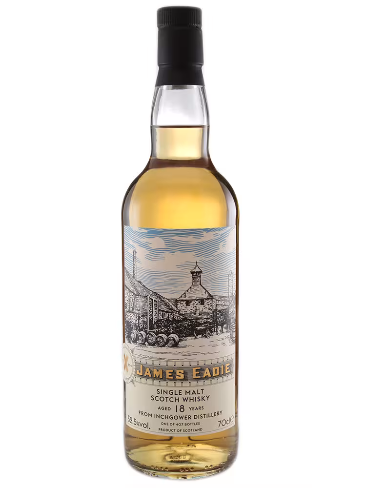 Inchgower 18 Year Old James Eadie Distilleries Refill HHD 52.5% 70cl