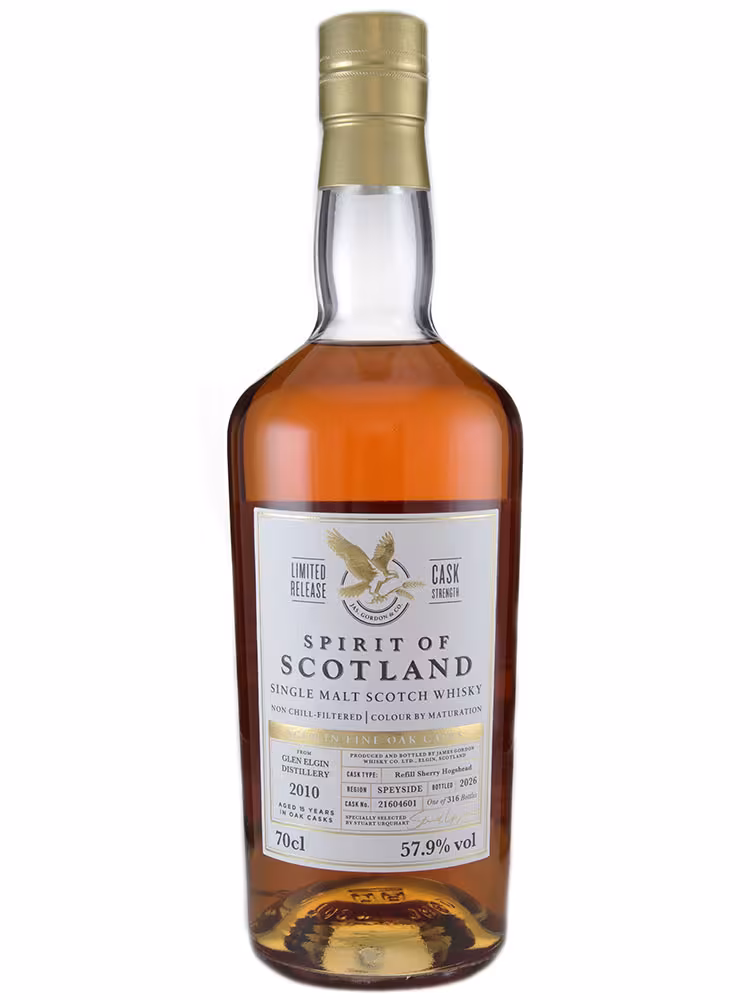 Glen Elgin 2010 15 Year Old Spirit of Scotland #21604601 57.9% 70cl