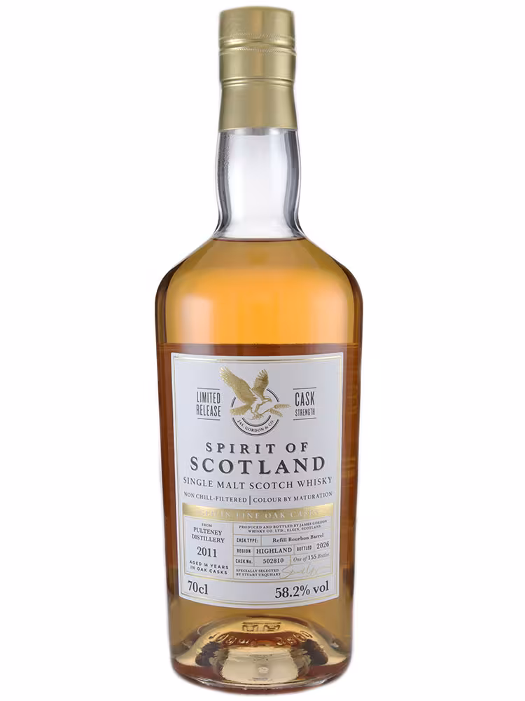 Pulteney 2011 14 Year Old Spirit of Scotland #5028 58.2% 70cl